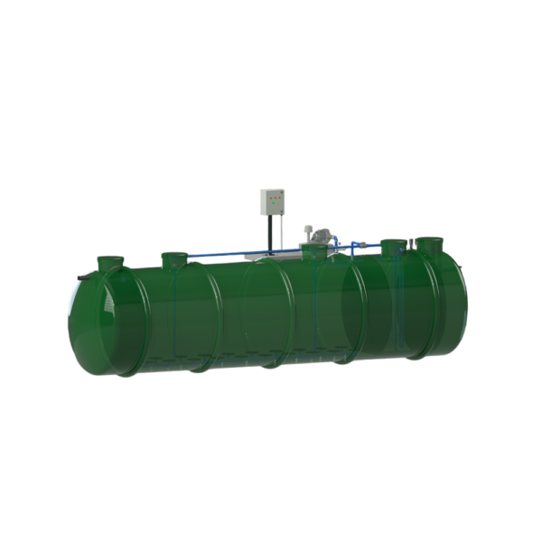 PLANTA DE TRATAMIENTO DE AGUAS SERVIDAS AUTO LIMPIANTE MODELO PLUS-40000